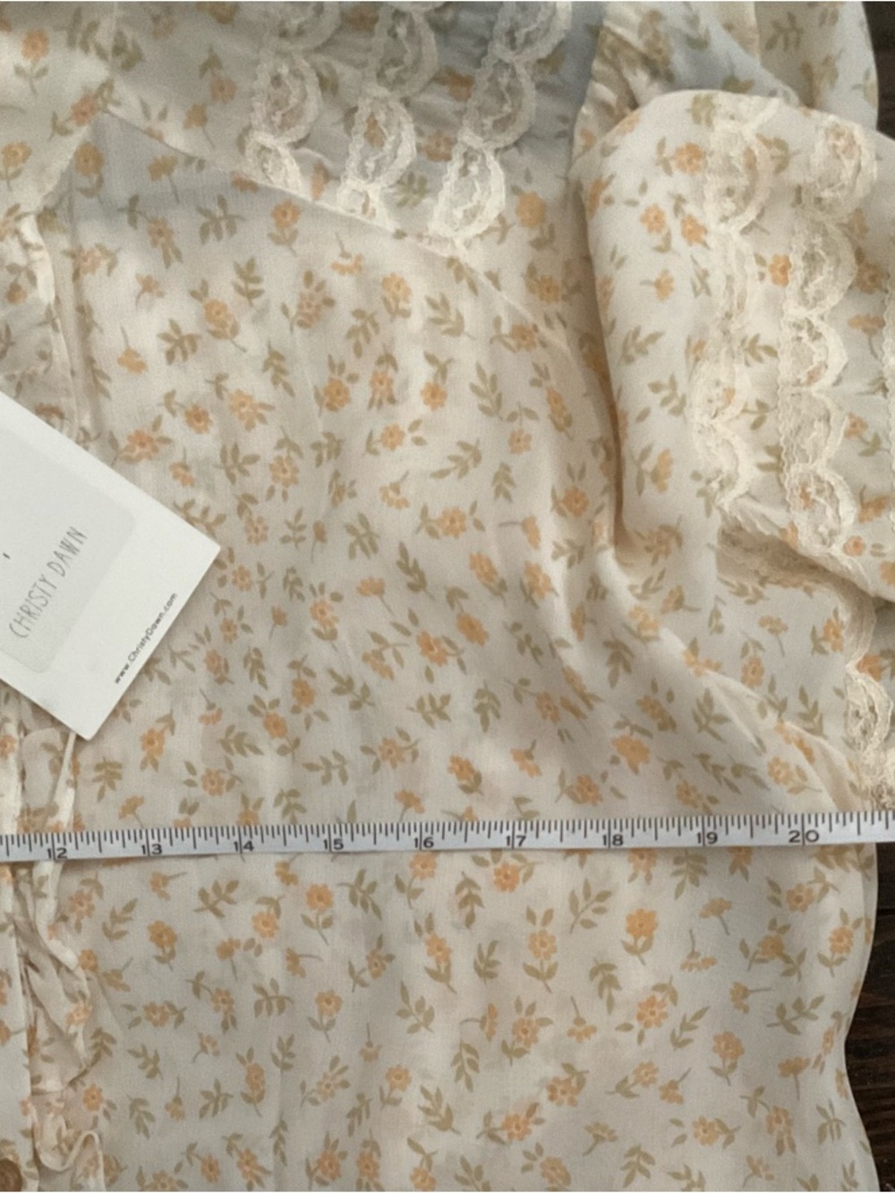 Christy Dawn Elle Clementine Ditsy Maxi Dress - Picture 6 of 12